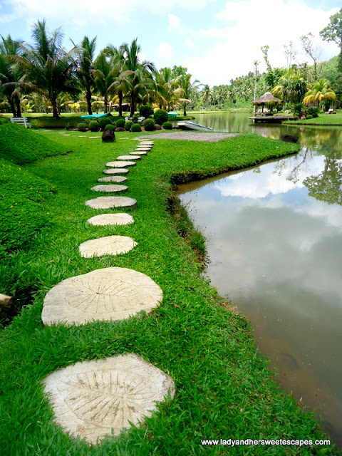pathway in Rafael's Farm Leyte