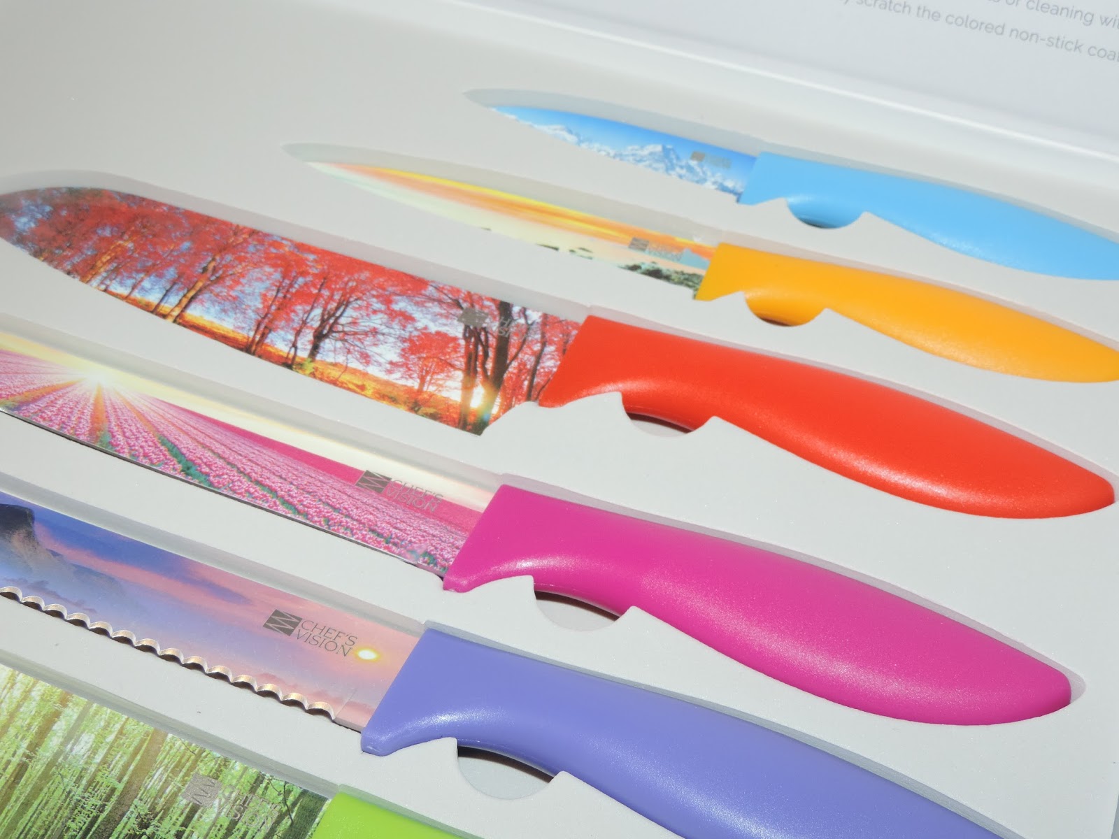 Mail4Rosey Chef's Vision Knife Set These are Fantastic!