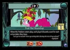 My Little Pony Fruit Bat Roundup Canterlot Nights CCG Card