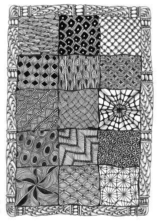 Handcrafted by Helen: My first zentangles