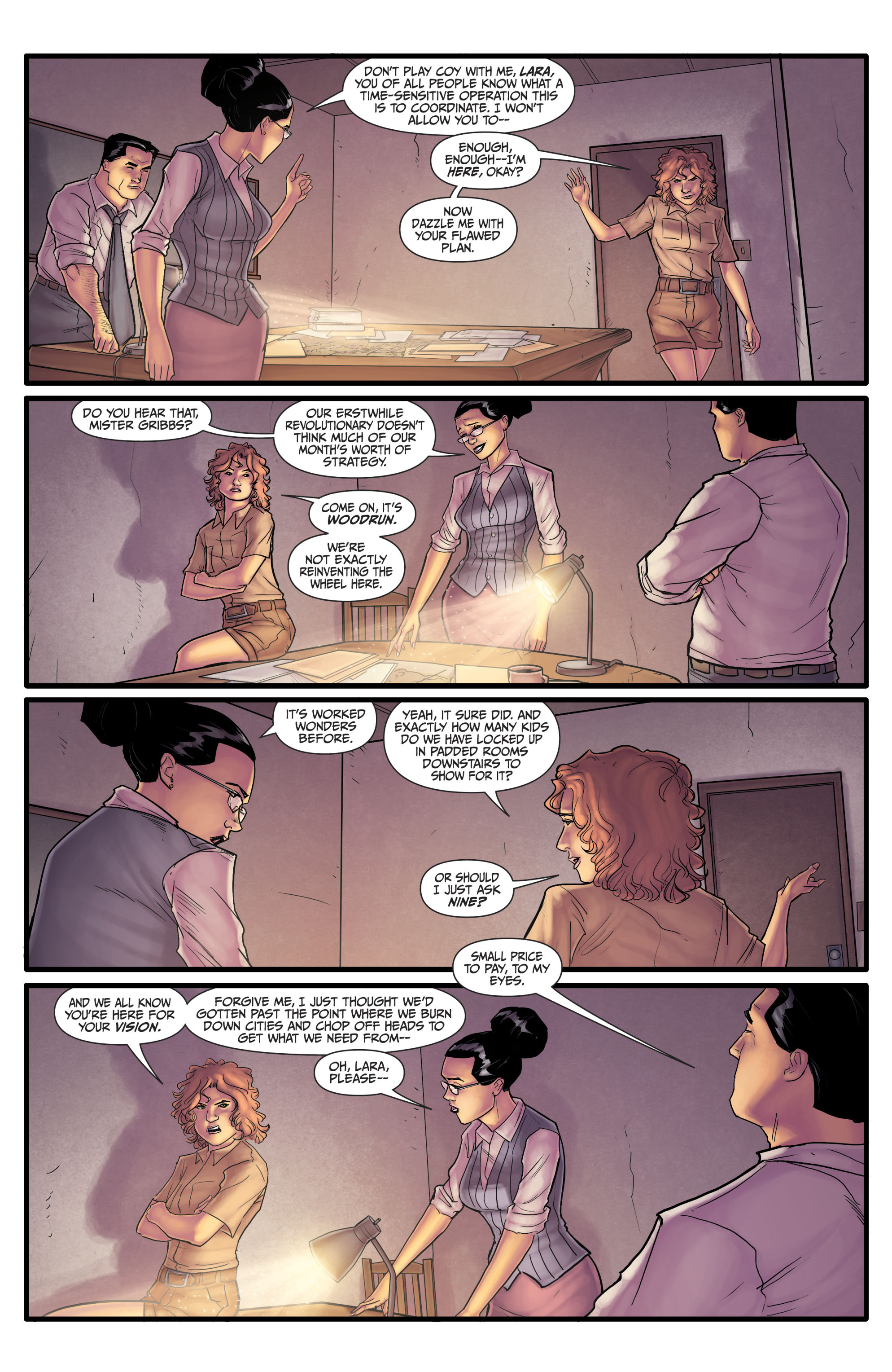 Read online Morning Glories comic -  Issue #14 - 7