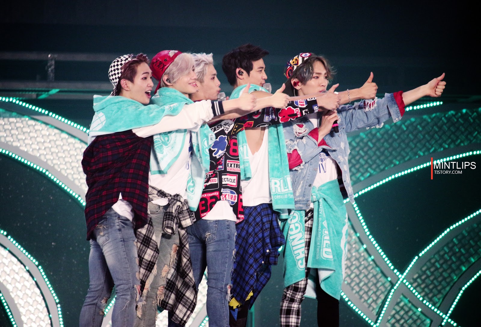 【150515】SHINee CONCERT “SHINee WORLD IV” in SEOUL 首場 [MINTLIPS*3P