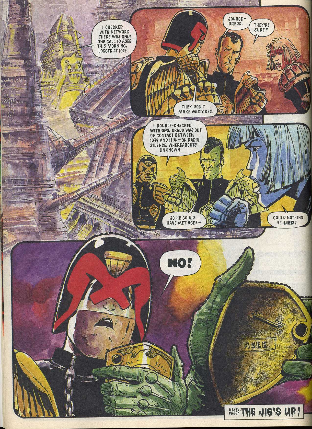 Read online Judge Dredd: The Complete Case Files comic -  Issue # TPB 14 (Part 1) - 154