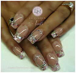 acrylic silver nails nail designs pink luminous gel soft gold beauty elegant pretty jewels treasure cute glitter light tips frosted