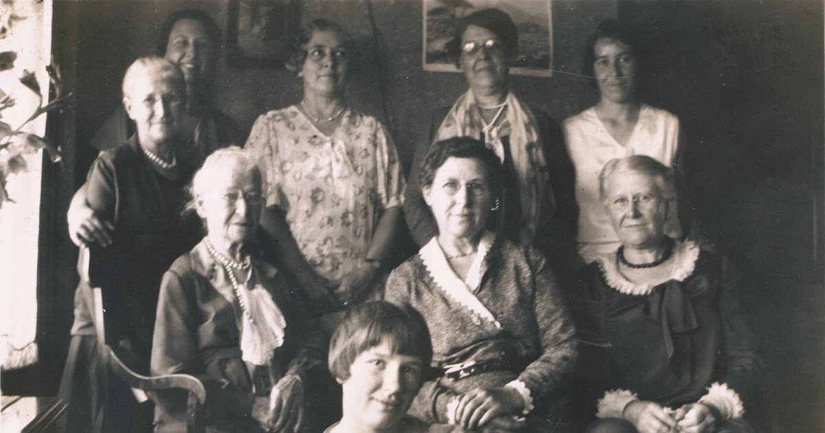 Trowbridge & Turner Genealogy: Turner Women, 1931