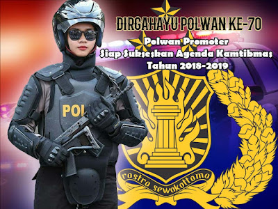 wallpaper polwan cantik indonesia