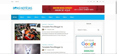  Template De Portal De Notícias Para Blogger