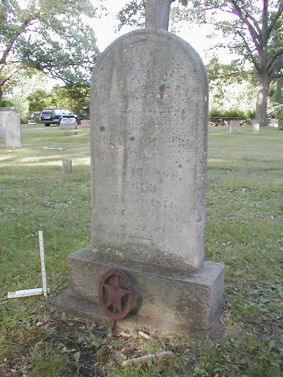 Defiance County, Ohio Genealogy A Closer Look at the G.A.R. Marker