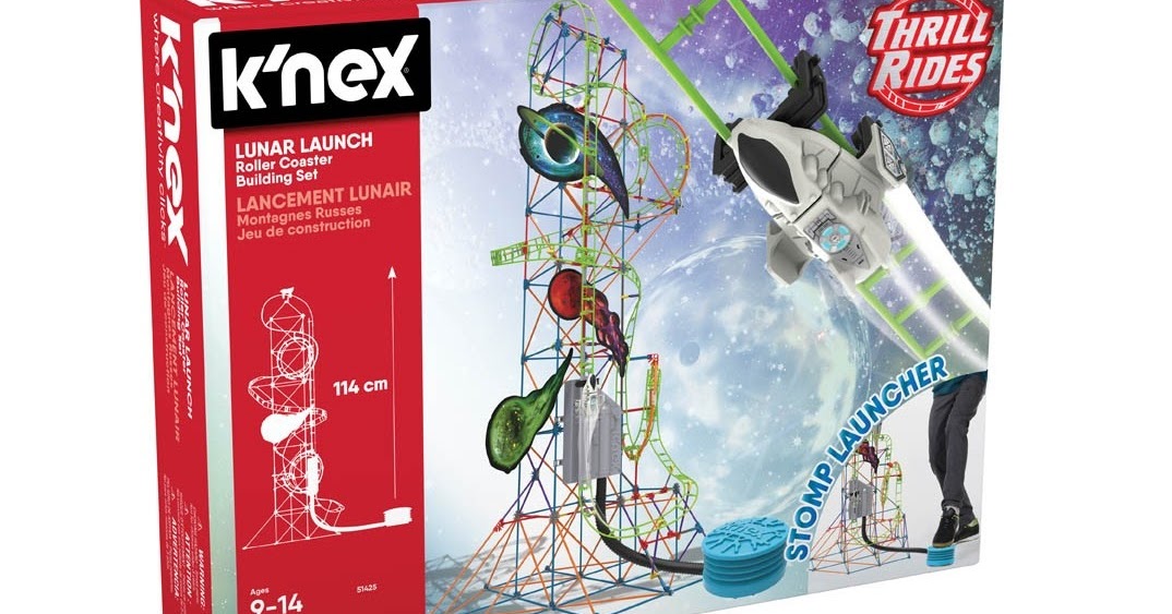COMPETITION: Win a K'NEX Lunar Launch Roller Coaster Set | The Test Pit