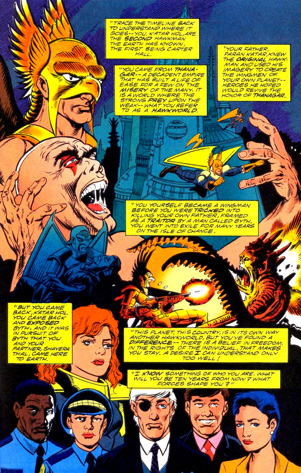 Read online Hawkworld (1990) comic -  Issue # _Annual 2 - 20