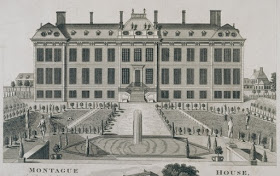 The North Front of Montagu House and Gardens An engraving by James Simon (1714) © Trustees of the British Museum The North Front of Montagu House and Gardens An engraving by James Simon (1714) © Trustees of the British Museum