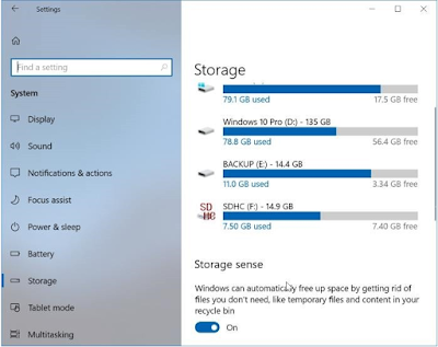 Cara Menonaktifkan Fitur Storage Sense di Windows 10 dalam Menghapus File Secara Otomatis, Begini Caranya