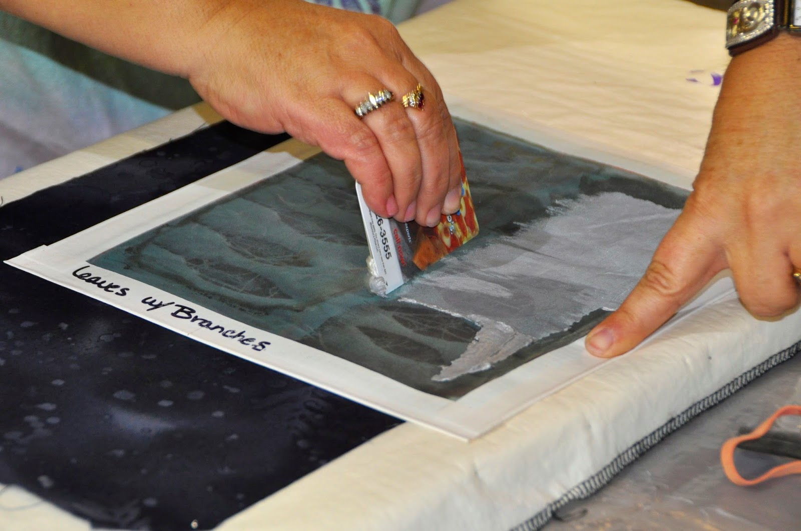 LuAnn Kessi Thermofax Screen Printing Class...