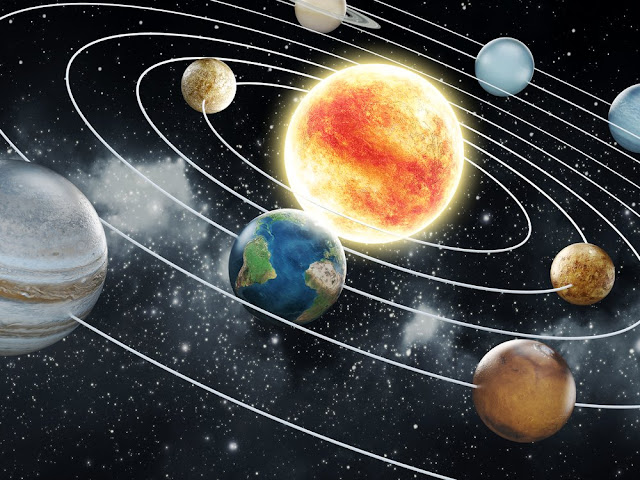 Mengapa Planet Planet Tata Surya Mengelilingi Matahari Spacenesia