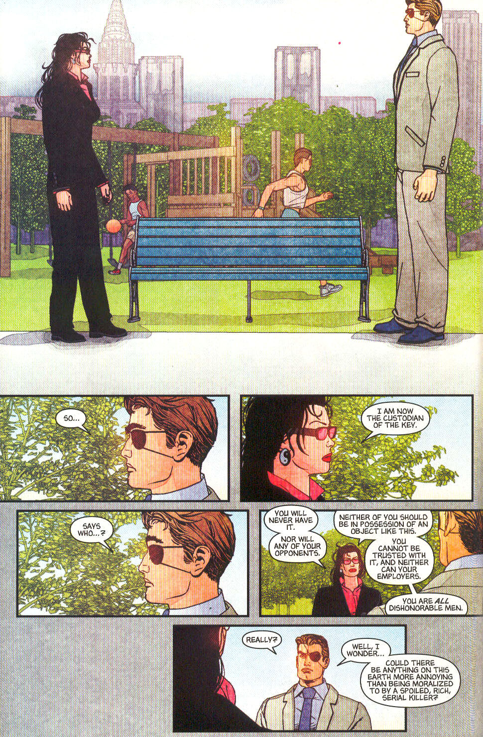 Read online Elektra (2001) comic -  Issue #5 - 18