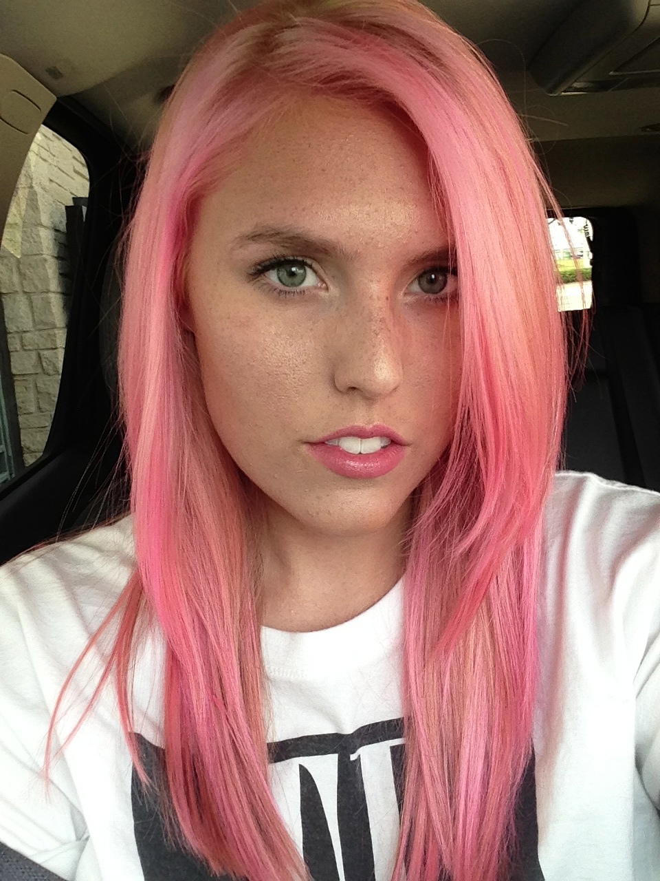 Hair Pastel Pink.