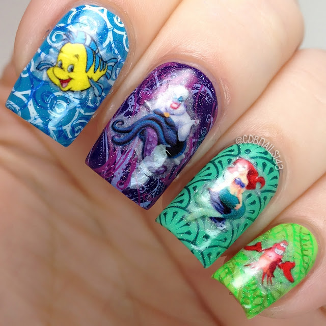 Sweet World of Nails-The Little Mermaid