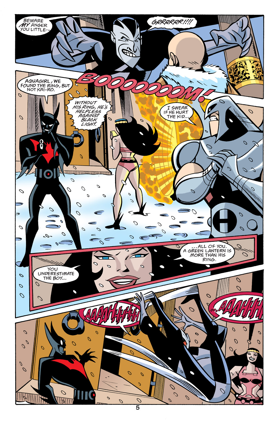 Read online Batman Beyond [II] comic -  Issue #22 - 6