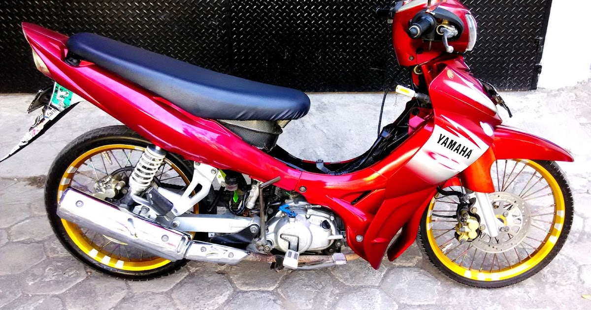 MODIFIKASI YAMAHA JUPITER-Z YOGYAKRTA MERAH MERONA MENGGODA CEWEK