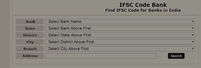 How to find IFSC Code Online 