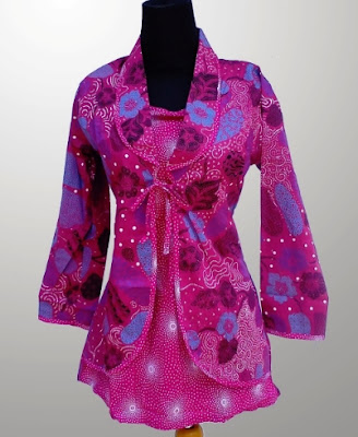 Model Baju Batik Kantor Wanita Berjilbab Model Baju Batik Kantor Wanita Berjilbab