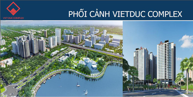 Phối cảnh chung cư Việt Đức Complex