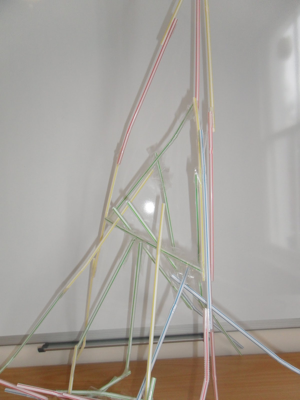 Mixed Media Musings Drinking Straw Towers