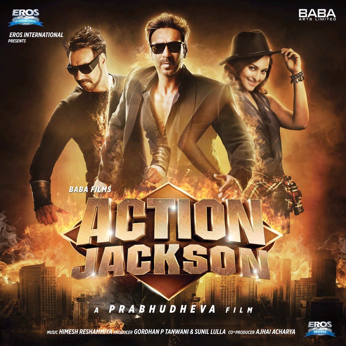 مشاهدة اون لاين فيلم الاكشن والرومانسية Action Jackson 2014 مترجم