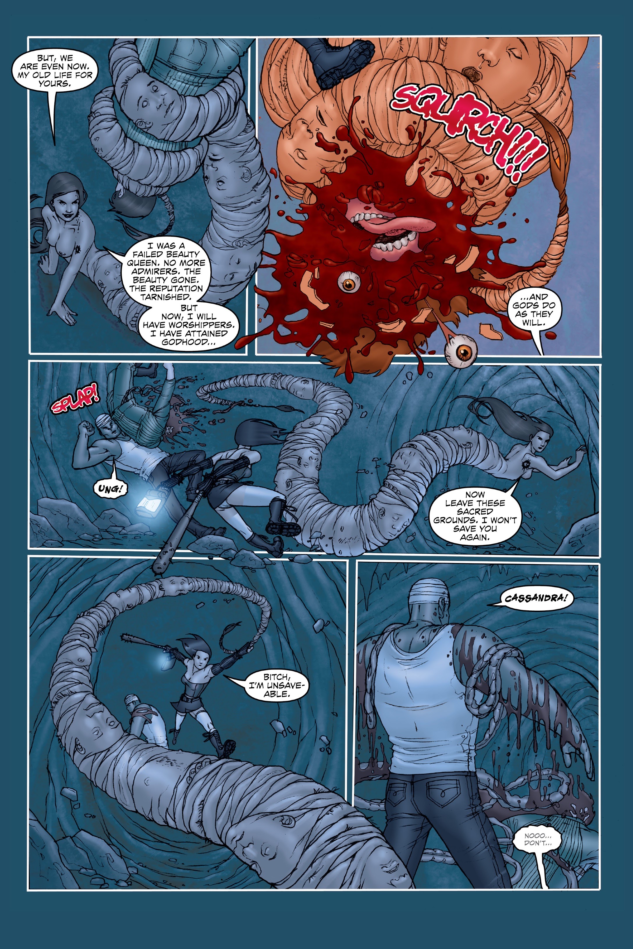 Read online Hack/Slash Deluxe comic -  Issue # TPB 2 (Part 3) - 3