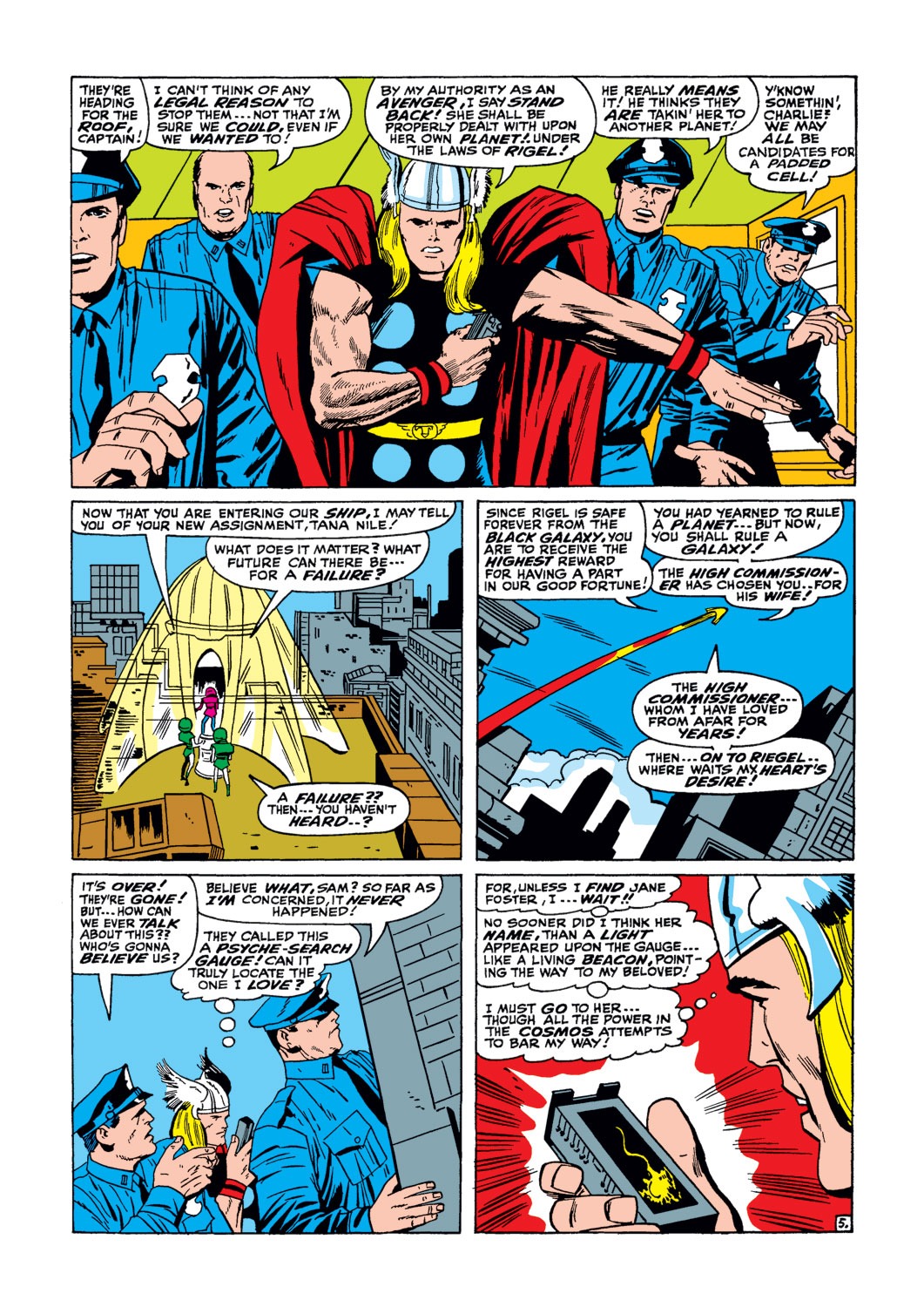 Read online Thor (1966) comic -  Issue #134 - 6