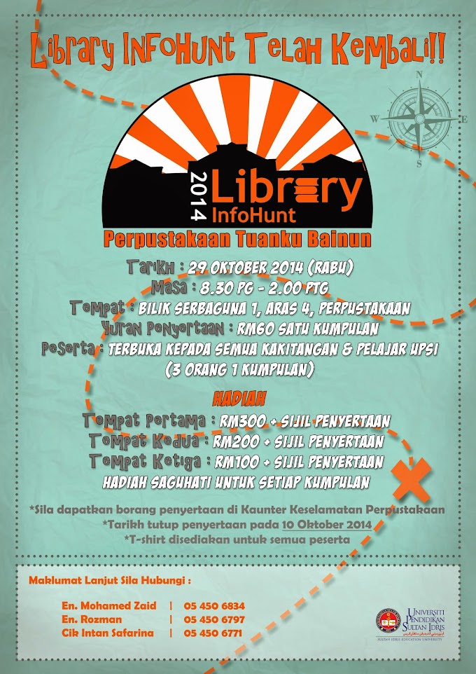 Library Info Hunt 2014