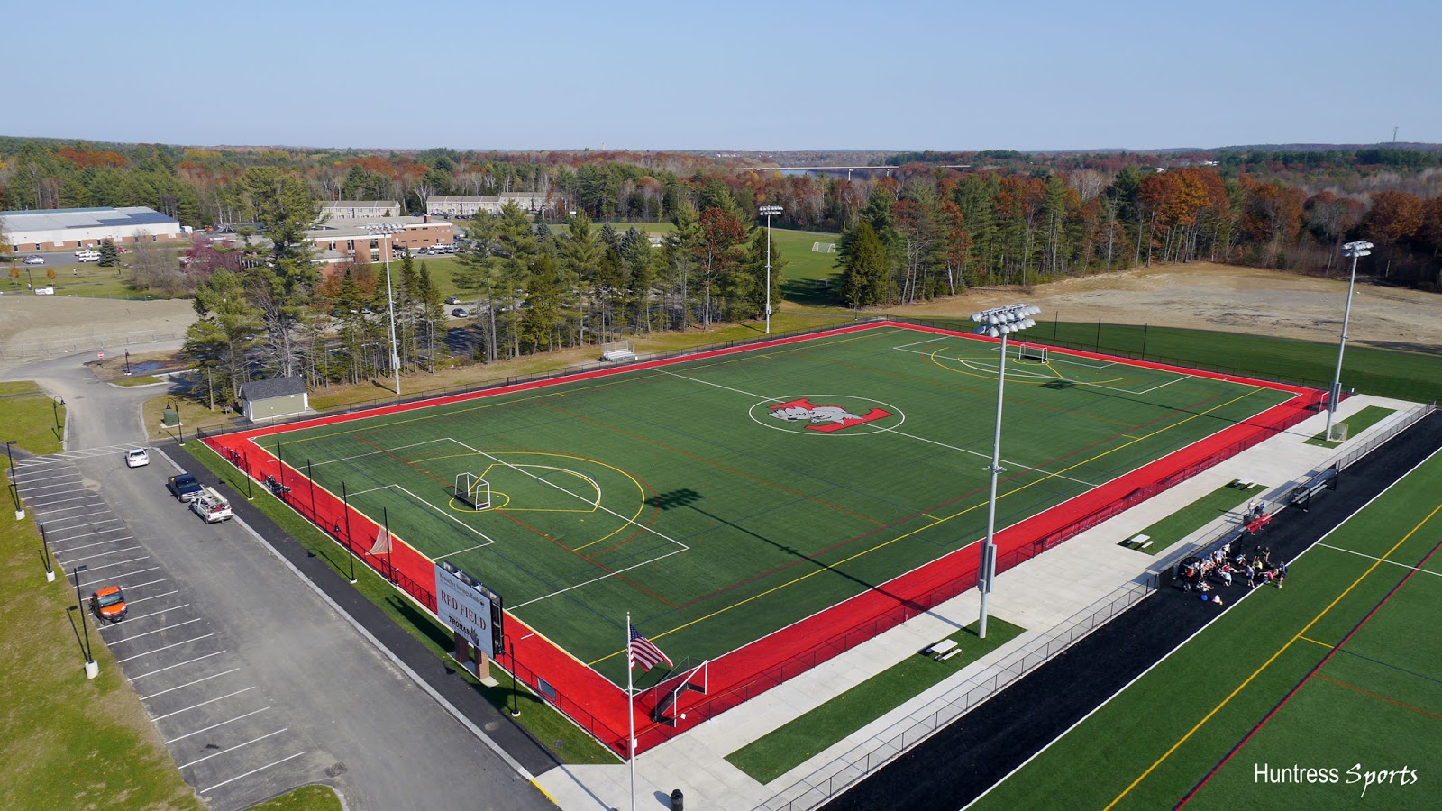 Thomas College Men's Lacrosse Red Field & Black Field