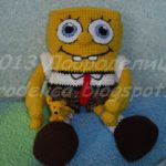 patron gratis bob esponja amigurumi | free amigurumi pattern bob esponja