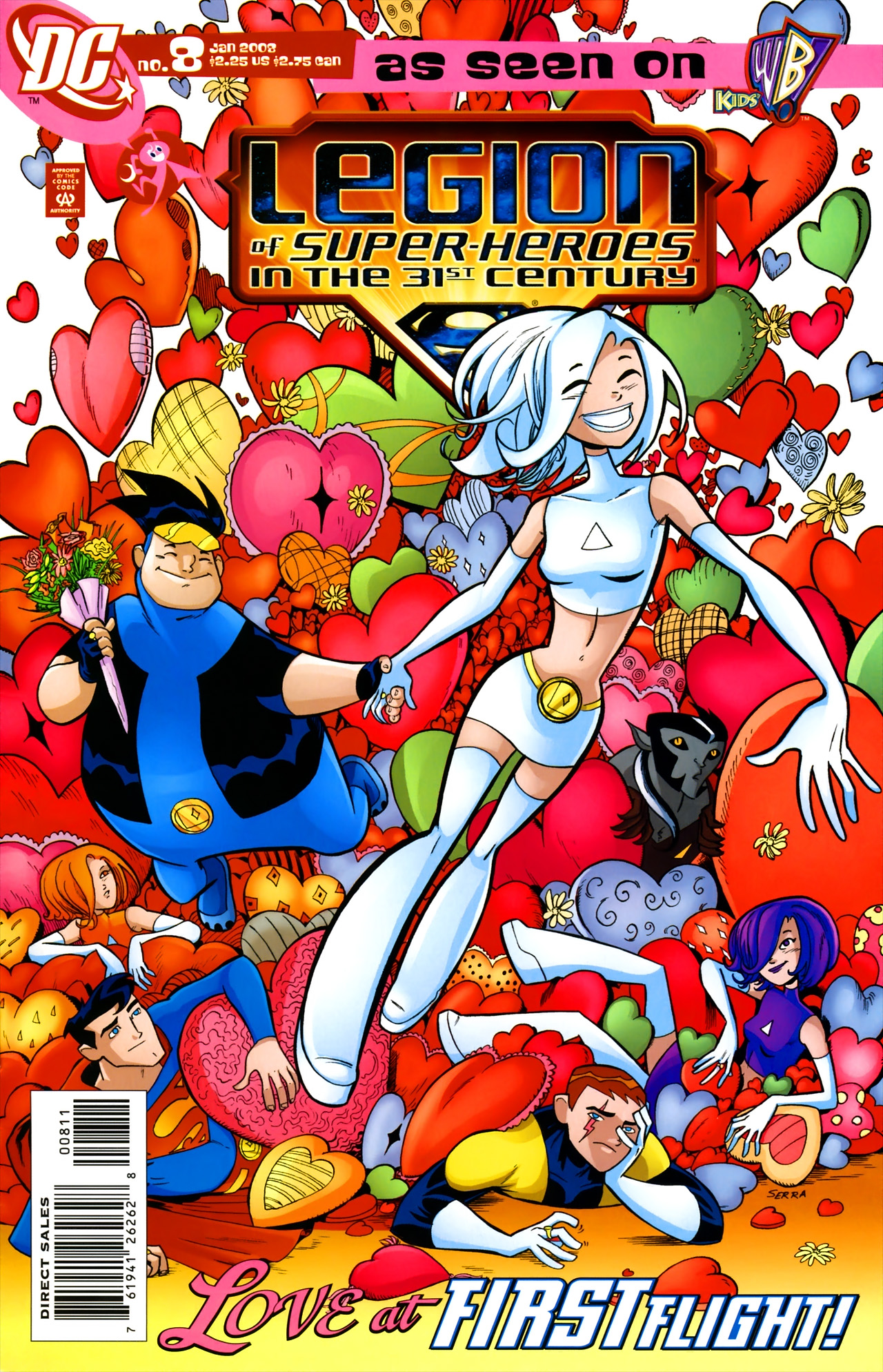 Read online The Legion of Super-Heroes in the 31st Century comic -  Issue #8 - 1
