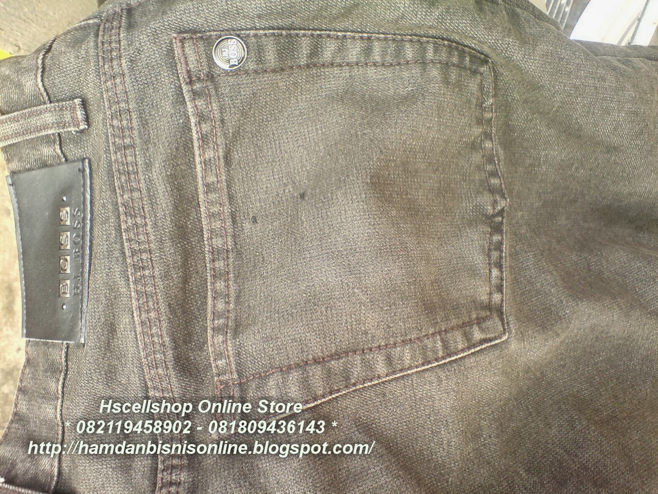  Celana  Jeans Hugo  Boss Asli Original Code CL008 hscellshop