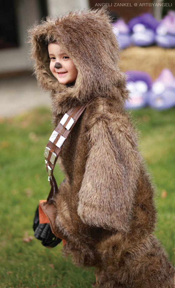 artbyangeli DIY Mini Chewbacca costume