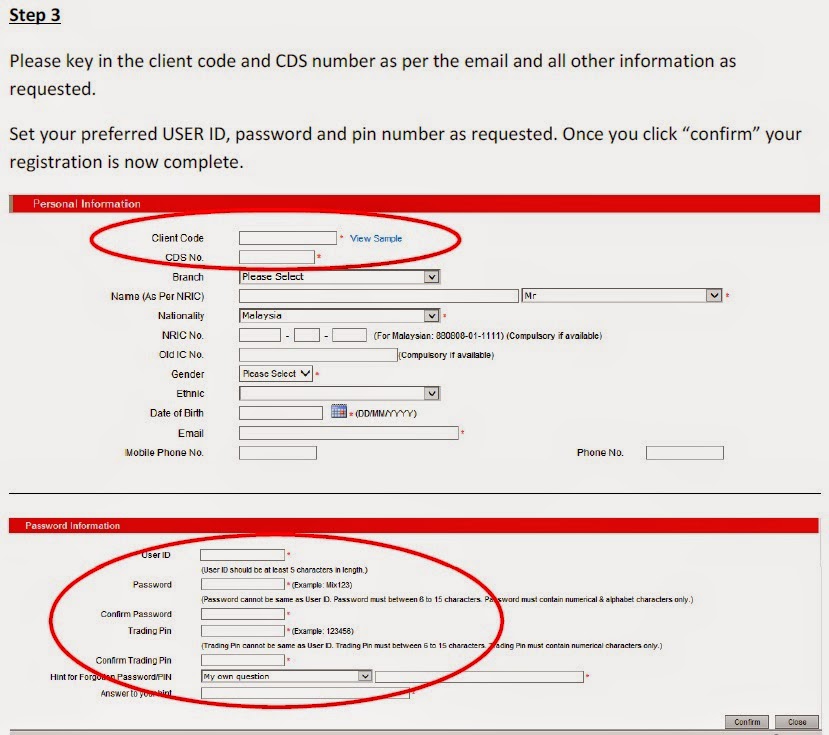 Activation of Kenanga Trading Account Bursa Young Investor Club (UTAR