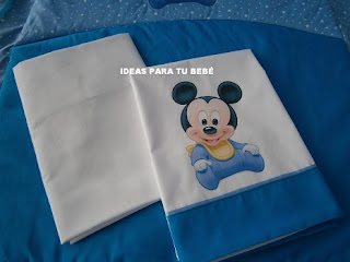 Sabanas cuna mickey