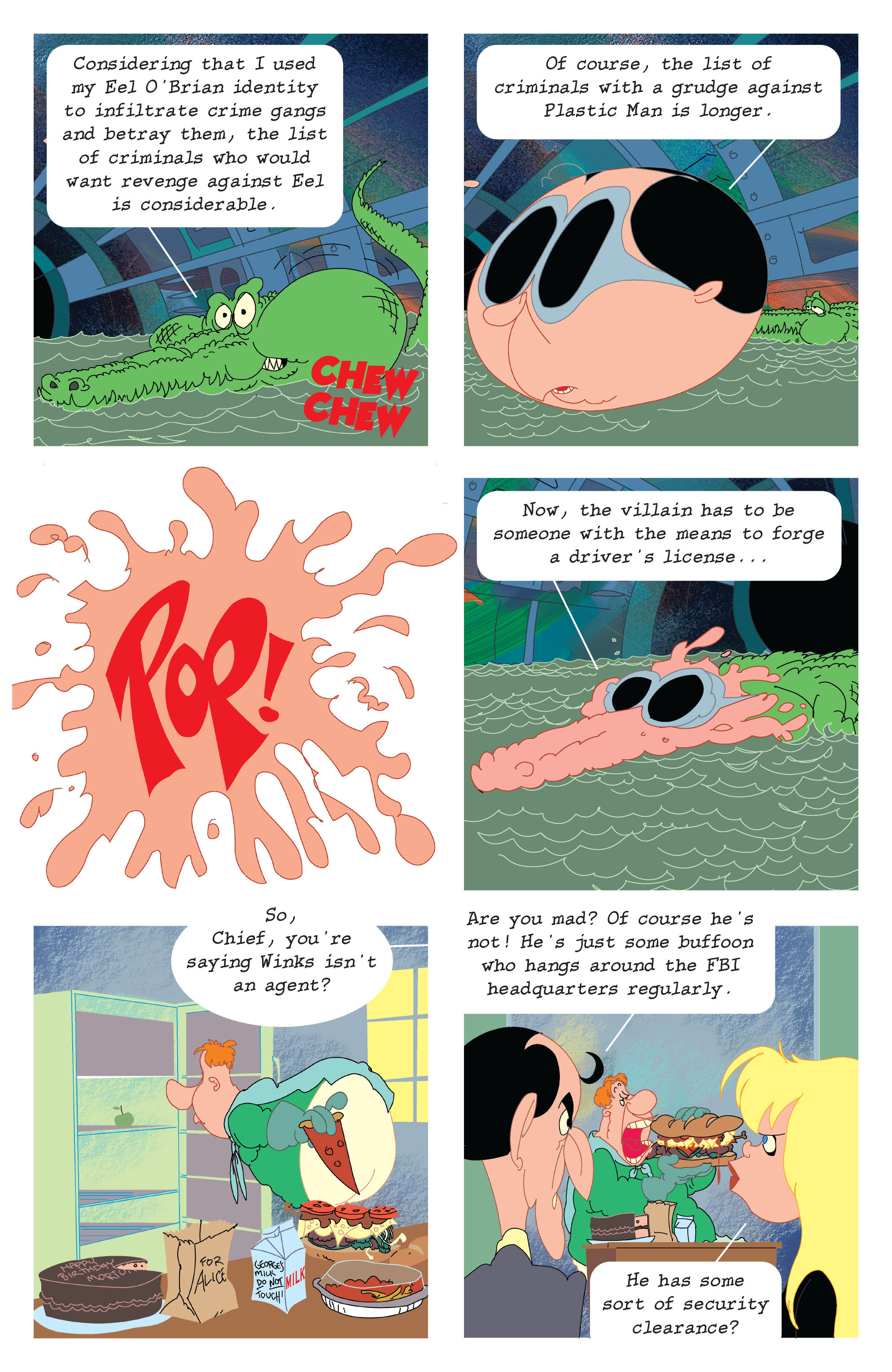 Read online Plastic Man (2004) comic -  Issue #4 - 5