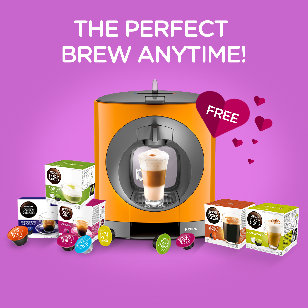 Krups Dolce Gusto Coffee Machine Uke Tuner Keep / Krups Dolce Gusto