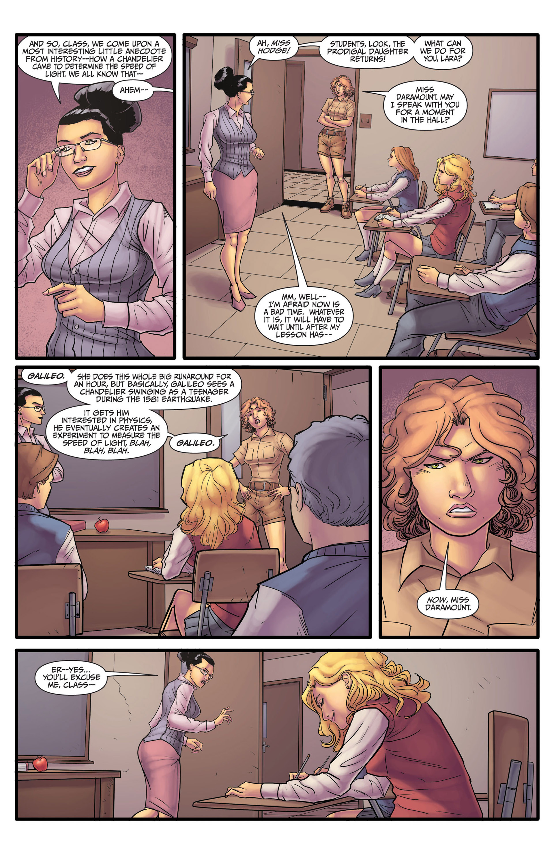Read online Morning Glories comic -  Issue #12 - 14