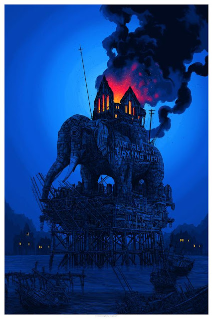 MondoCon Exclusive “I've Been Believing This Ship Will Right Itself” Screen Print by Daniel Danger