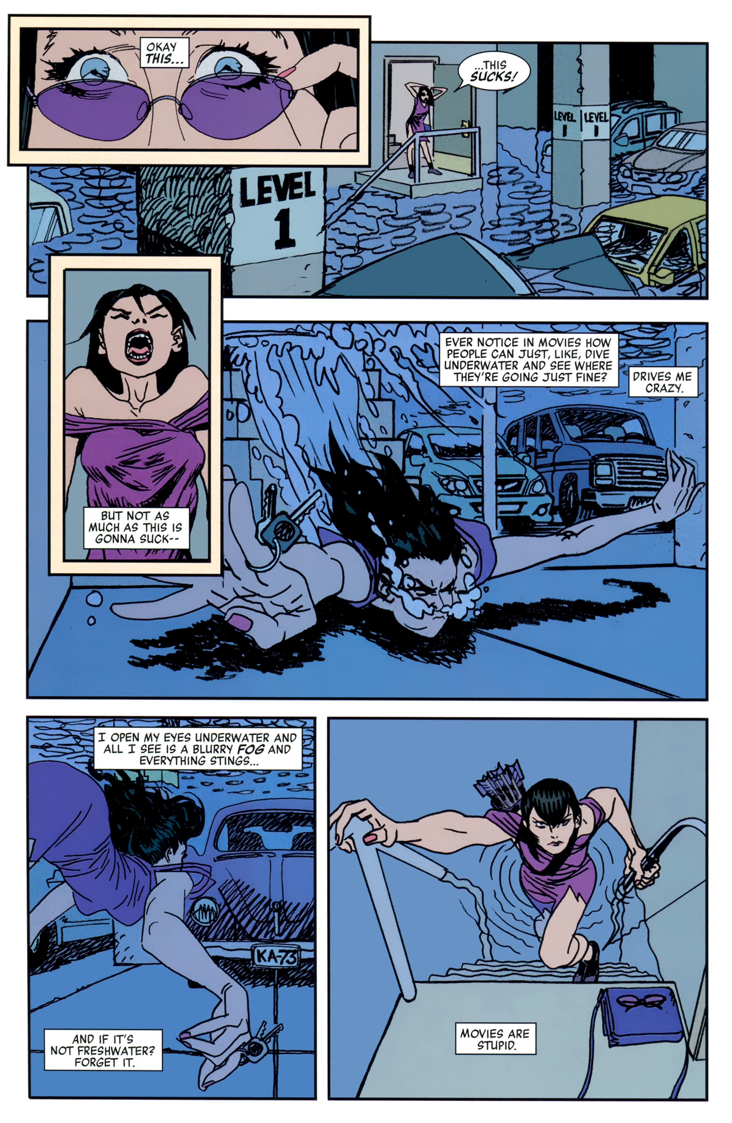 Read online Hawkeye (2012) comic -  Issue #7 - 17