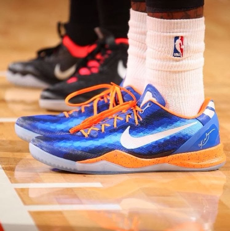 THE SNEAKER ADDICT: Nike Kobe 8 VIII J.R Smith PE NY Knicks Sneaker ...