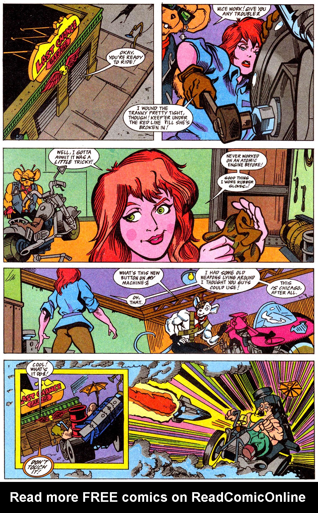 Read online Biker Mice from Mars comic -  Issue #2 - 9
