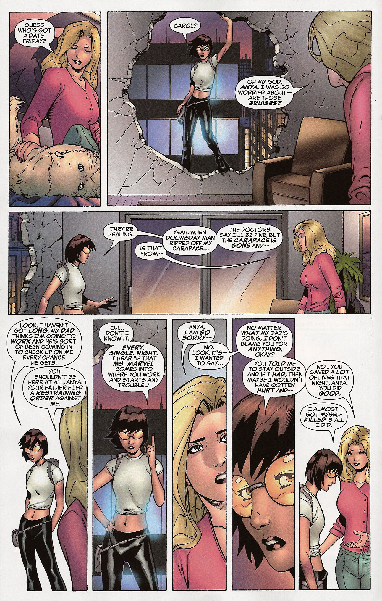 Read online Ms. Marvel (2006) comic -  Issue #13 - 13