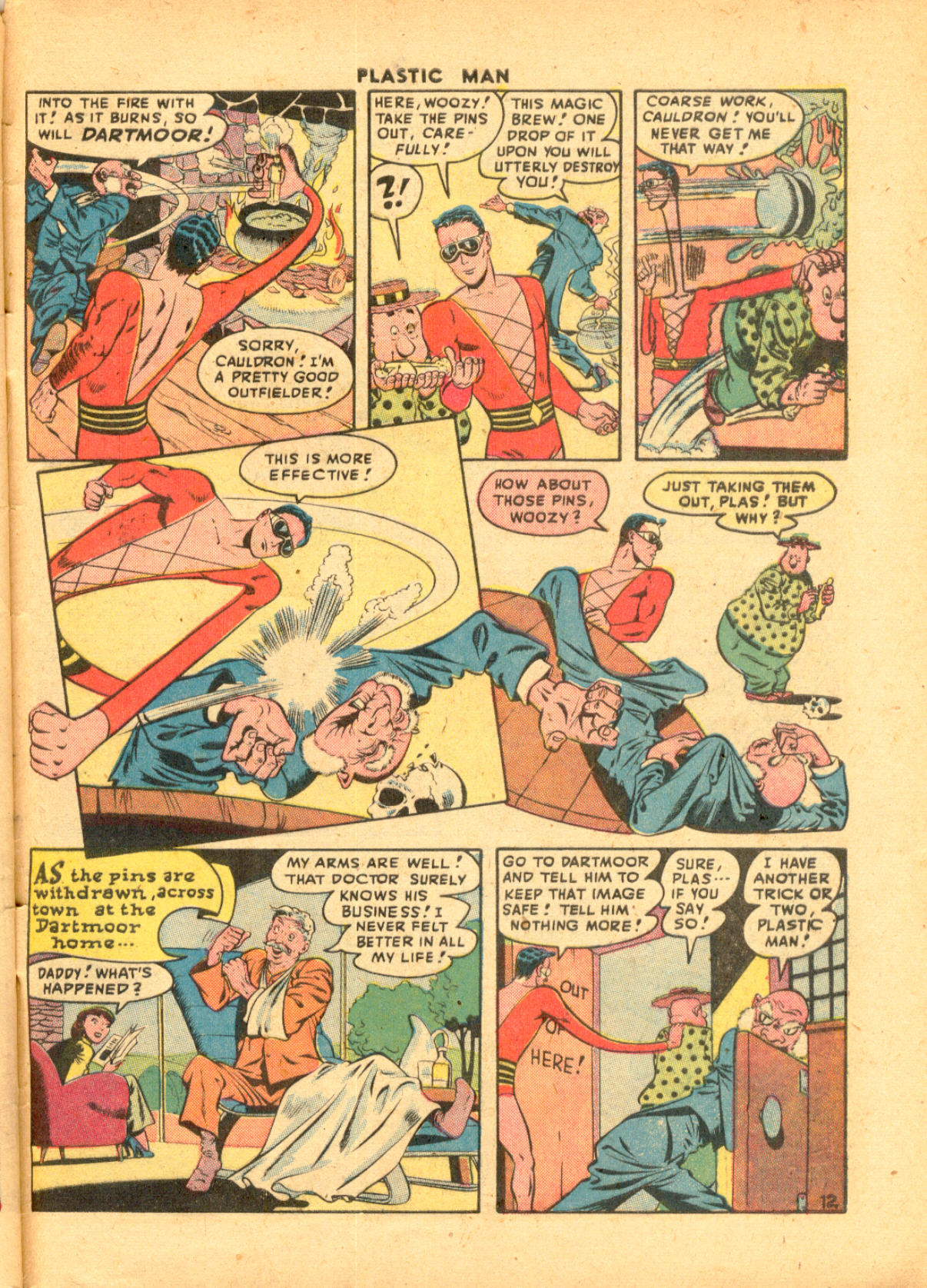 Read online Plastic Man (1943) comic -  Issue #9 - 47