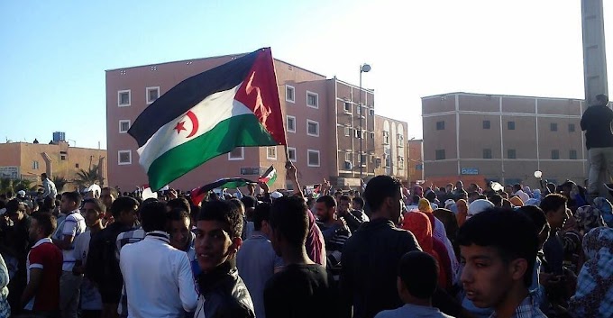 Convocan una gran manifestación en El Aaiún contra la ocupación marroquí del Sáhara Occidental.