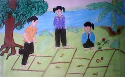 Trò Chơi Tập Thể: Tranh Vẽ Trò Chơi Dân Gian Việt Nam Của Học Sinh Mẫu Giáo