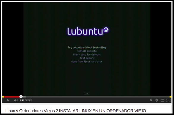 INSTALAR LINUX EN UN ORDENADOR VIEJO